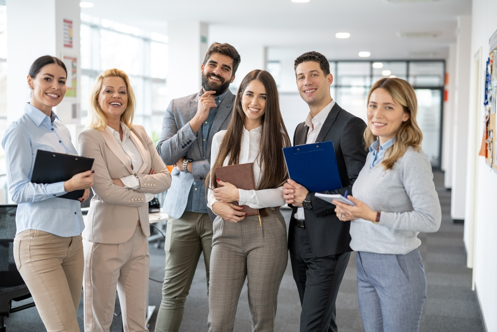 This group of professionals belongs to a company formation agent. They assist business owners with registering companies, choosing compliant names, and ensuring all legal requirements are met for a smooth and successful start.